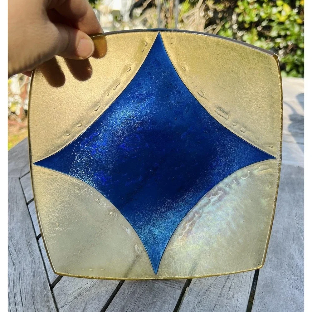 Vintage Shepardson Studios Iridescent Signed 9